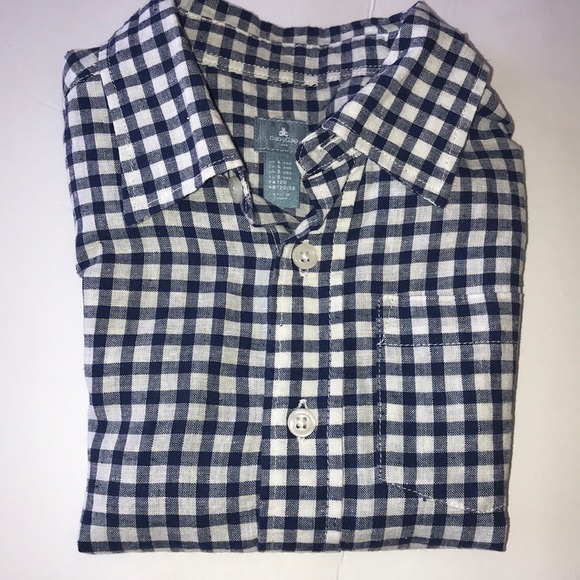 BABY GAP BOYS GINGHAM SHIRT - Picture 2 of 3